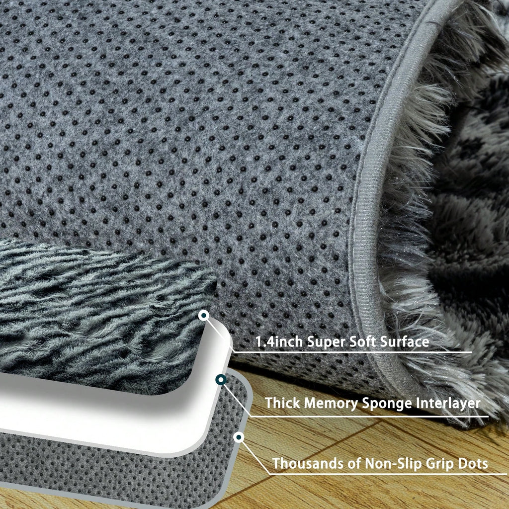 Washable Large Living Room Area Rug