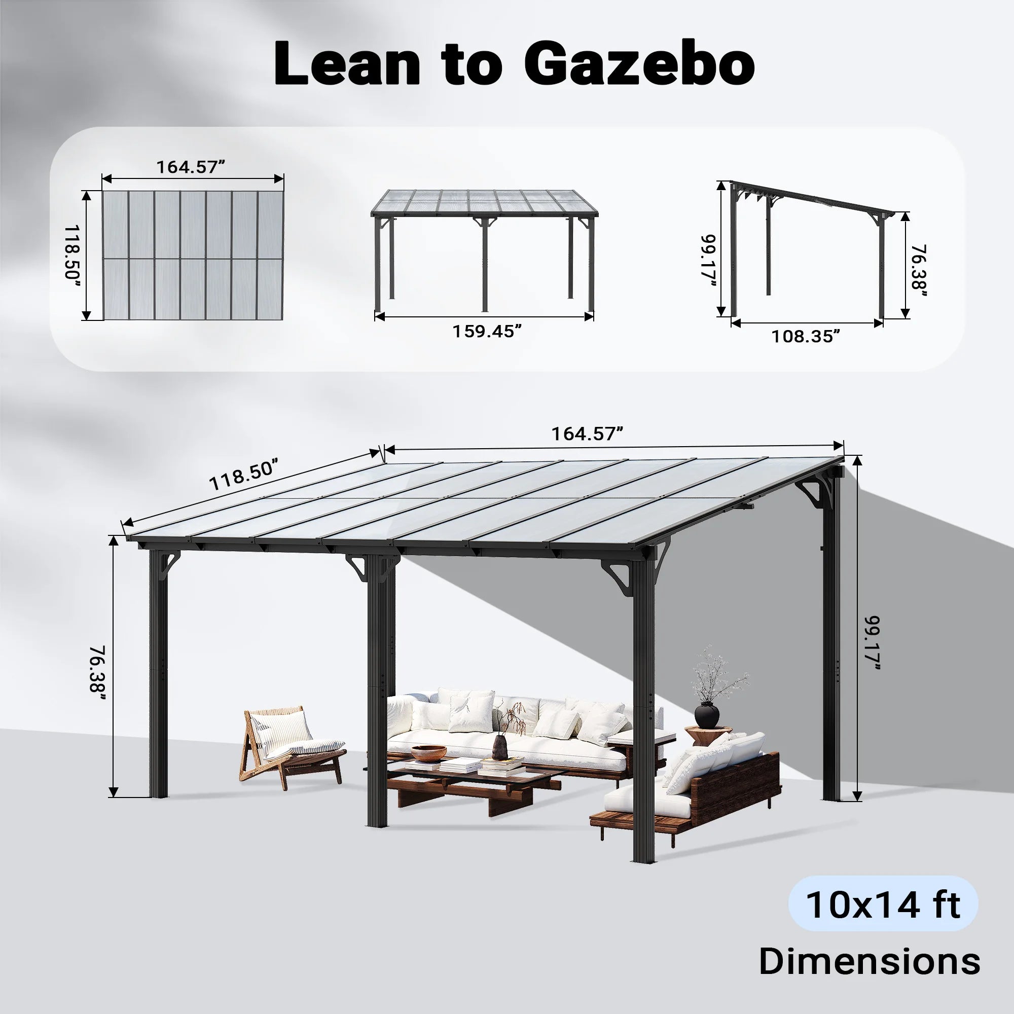 All-Weather Pavilion for Patio