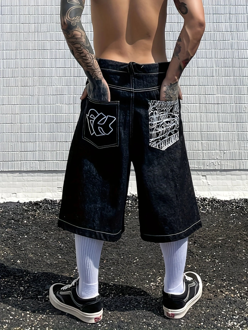 Hip-Hop Mid-Length Shorts