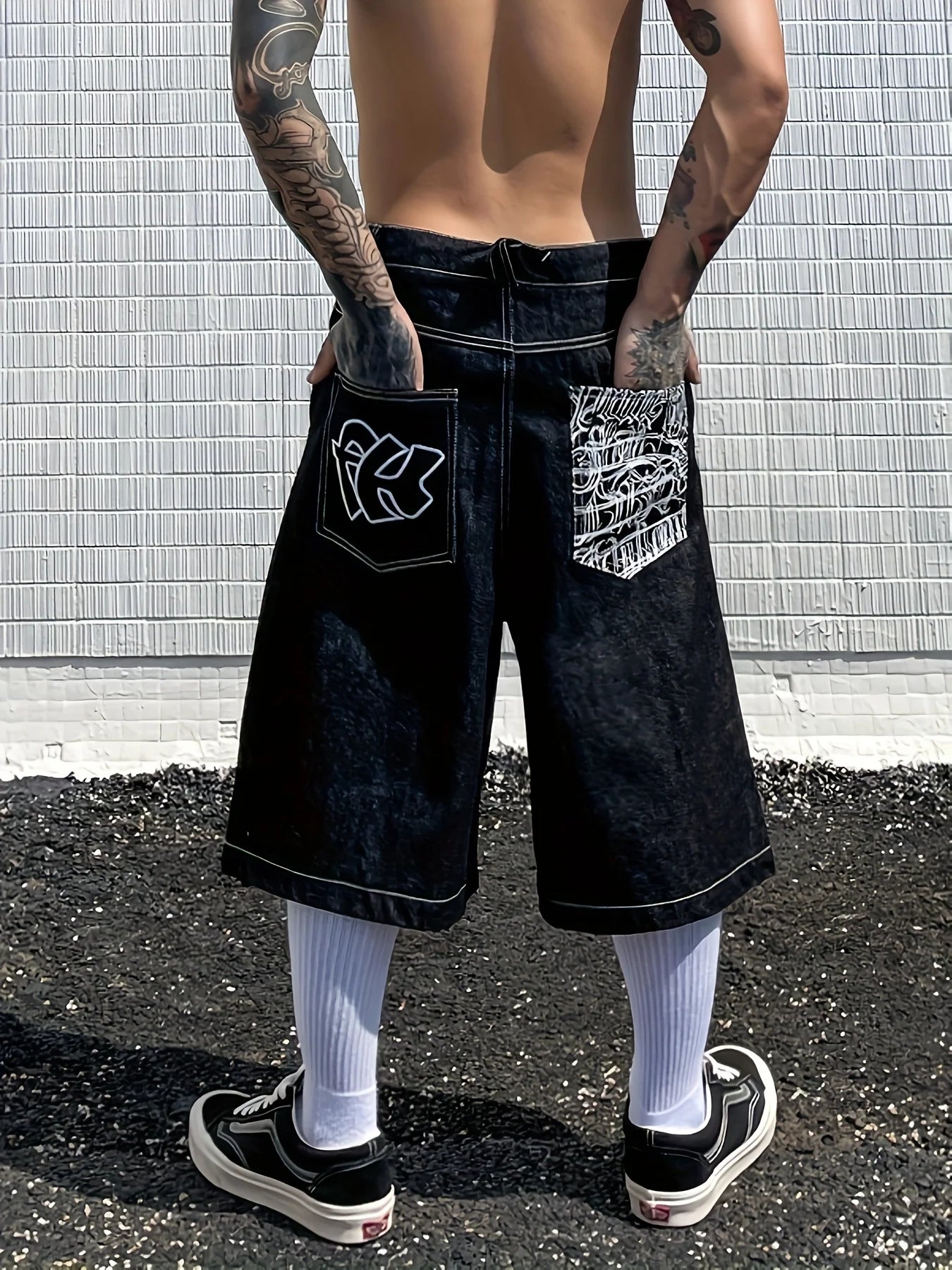 Hip-Hop Mid-Length Shorts