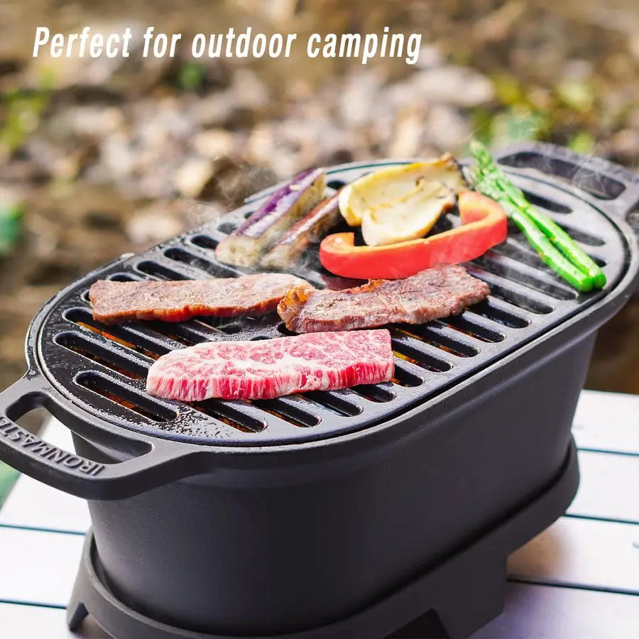 Cast Iron Hibachi Grill