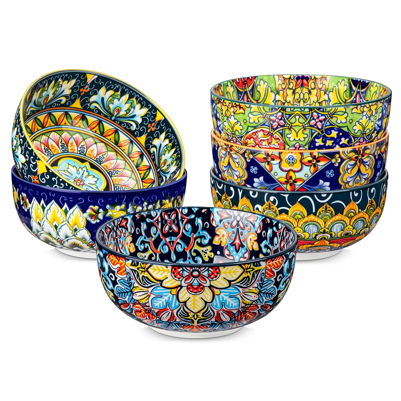 6/12 Piece Cereal Bowls Set 28 Oz
