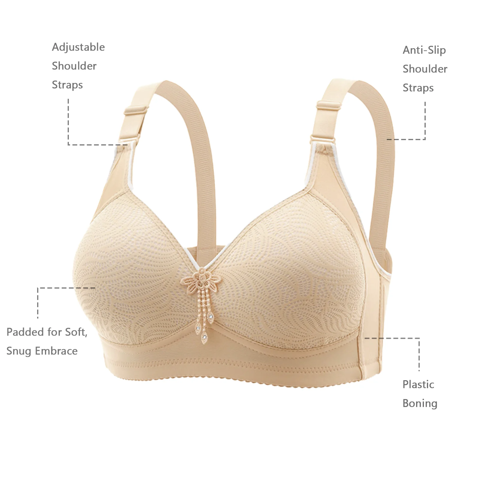 Seamless Push-Up Bra