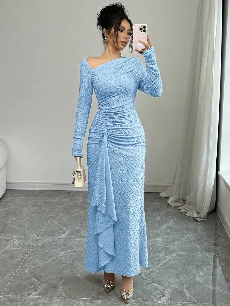 Long Sleeve  Maxi Dress