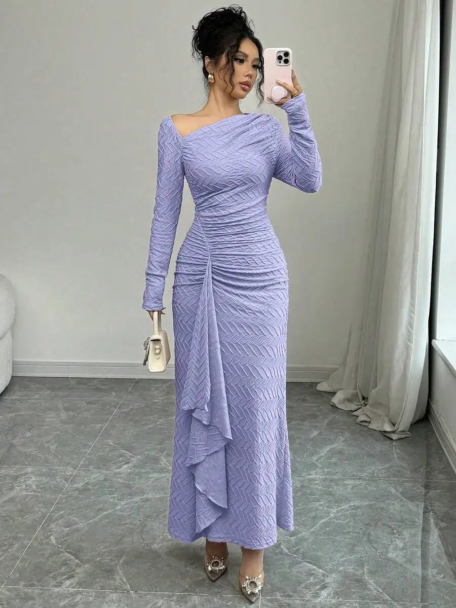 Long Sleeve  Maxi Dress
