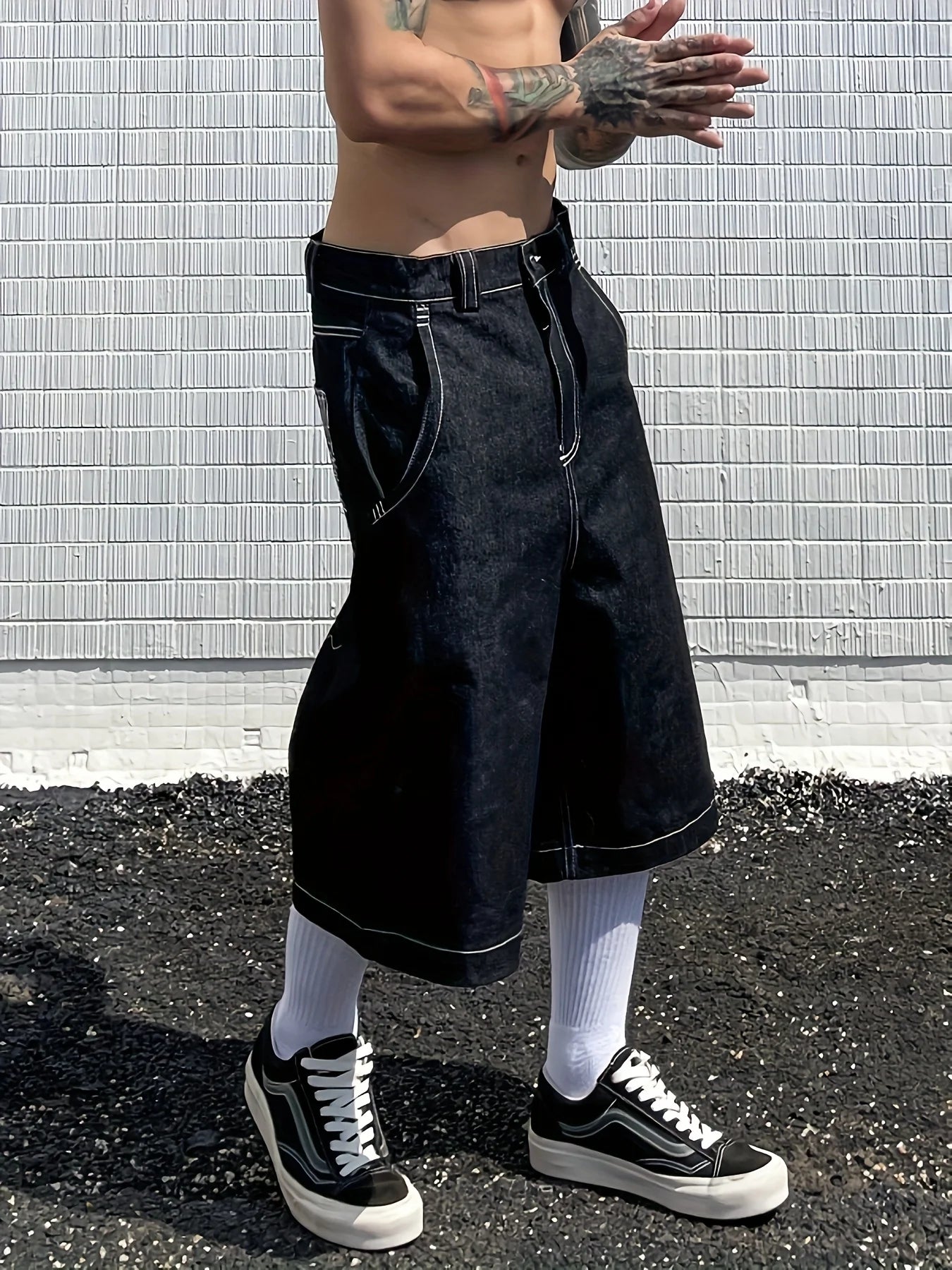 Hip-Hop Mid-Length Shorts