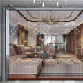 Retro Wooden Bead Curtain