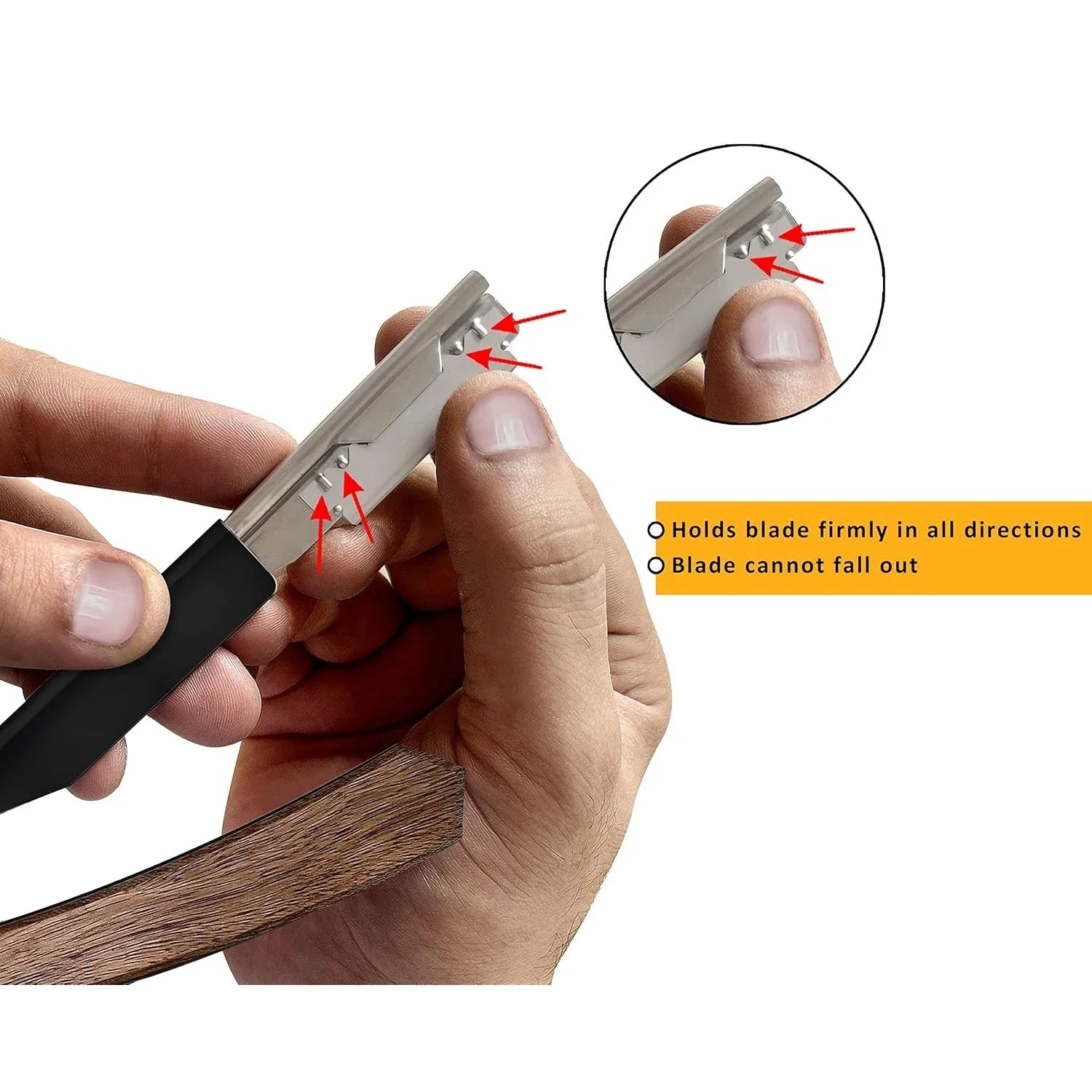 Professional Barber Razor w  /100 Single Edge Blades