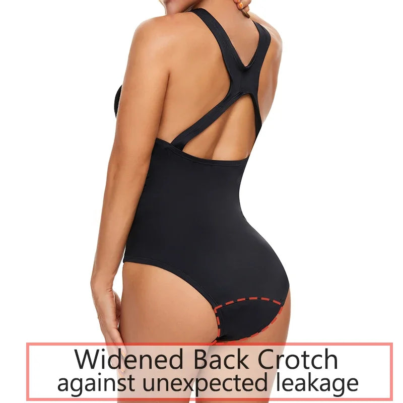 One Piece Period Swimwear