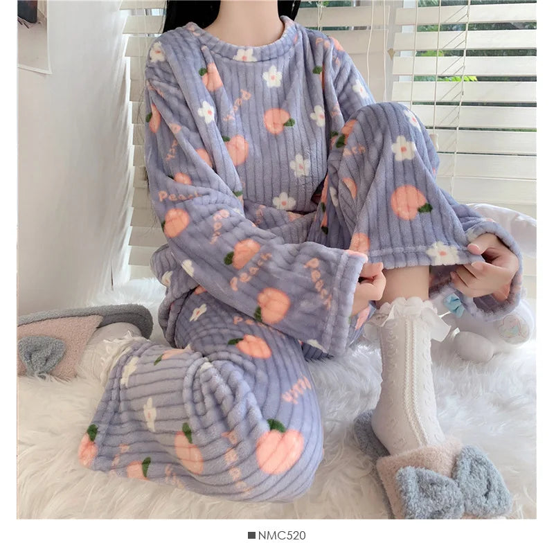 New Fleece Winter Pajamas