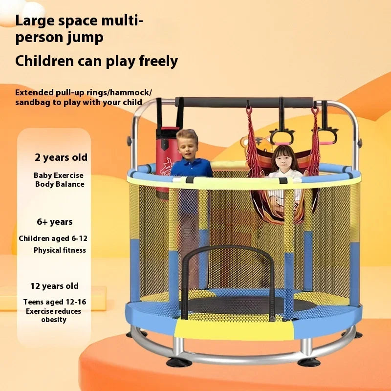 Children's Indoor Trampoline 3-10 Years