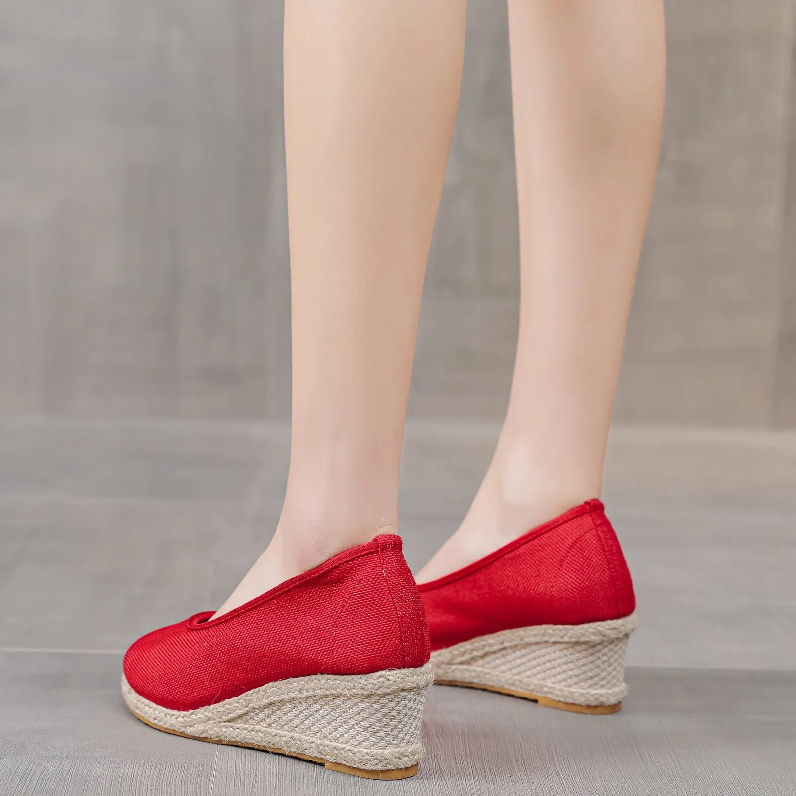 Casual Slip-On Pumps