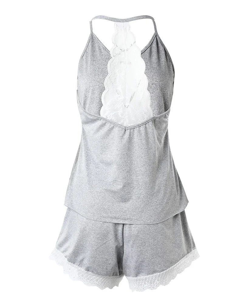 Crochet Lace Casual Sleepwear