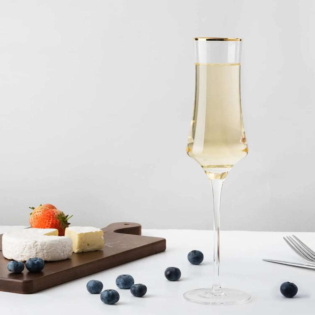 NEW Champagne Flutes Glasses 8oz Set of 6