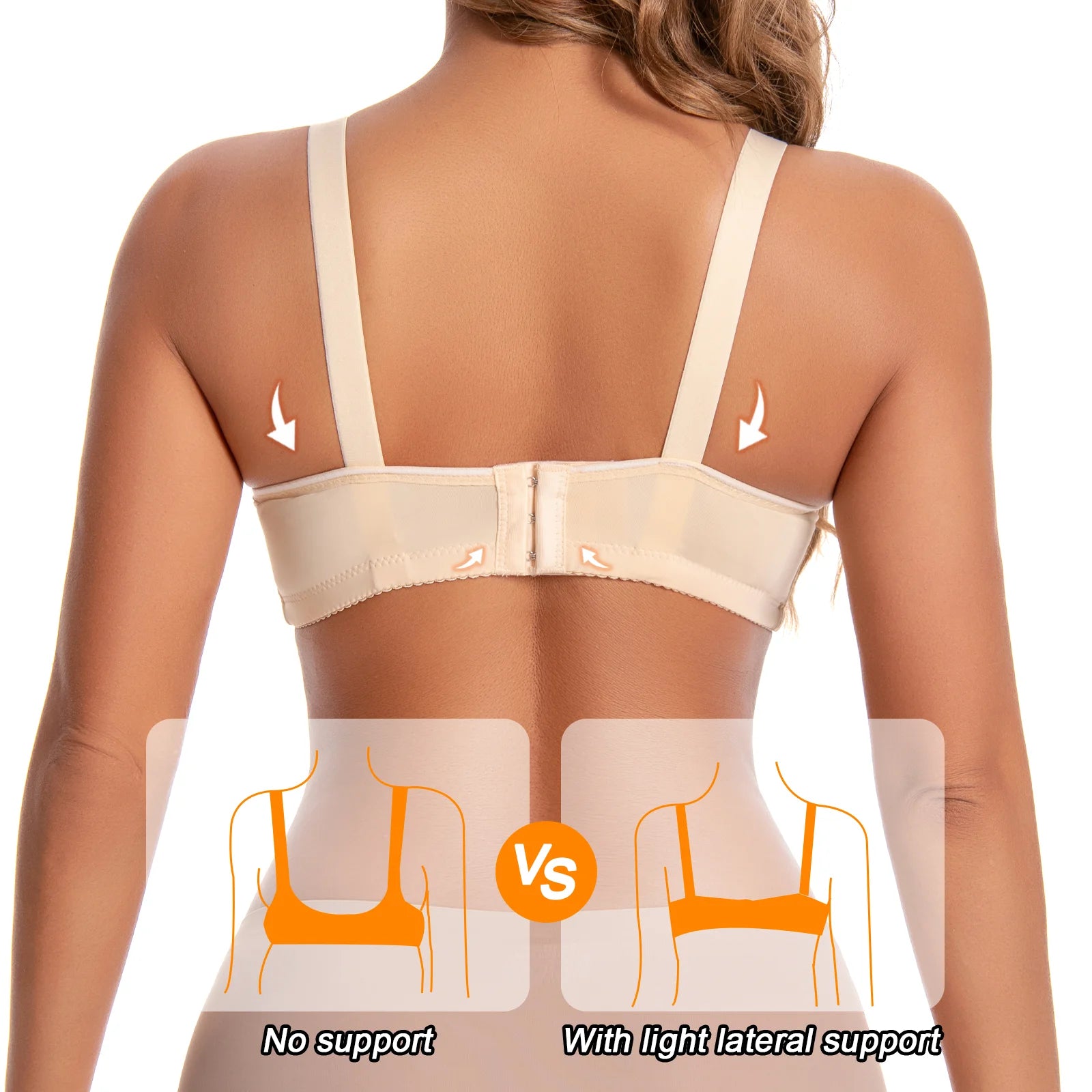 Seamless Push-Up Bra
