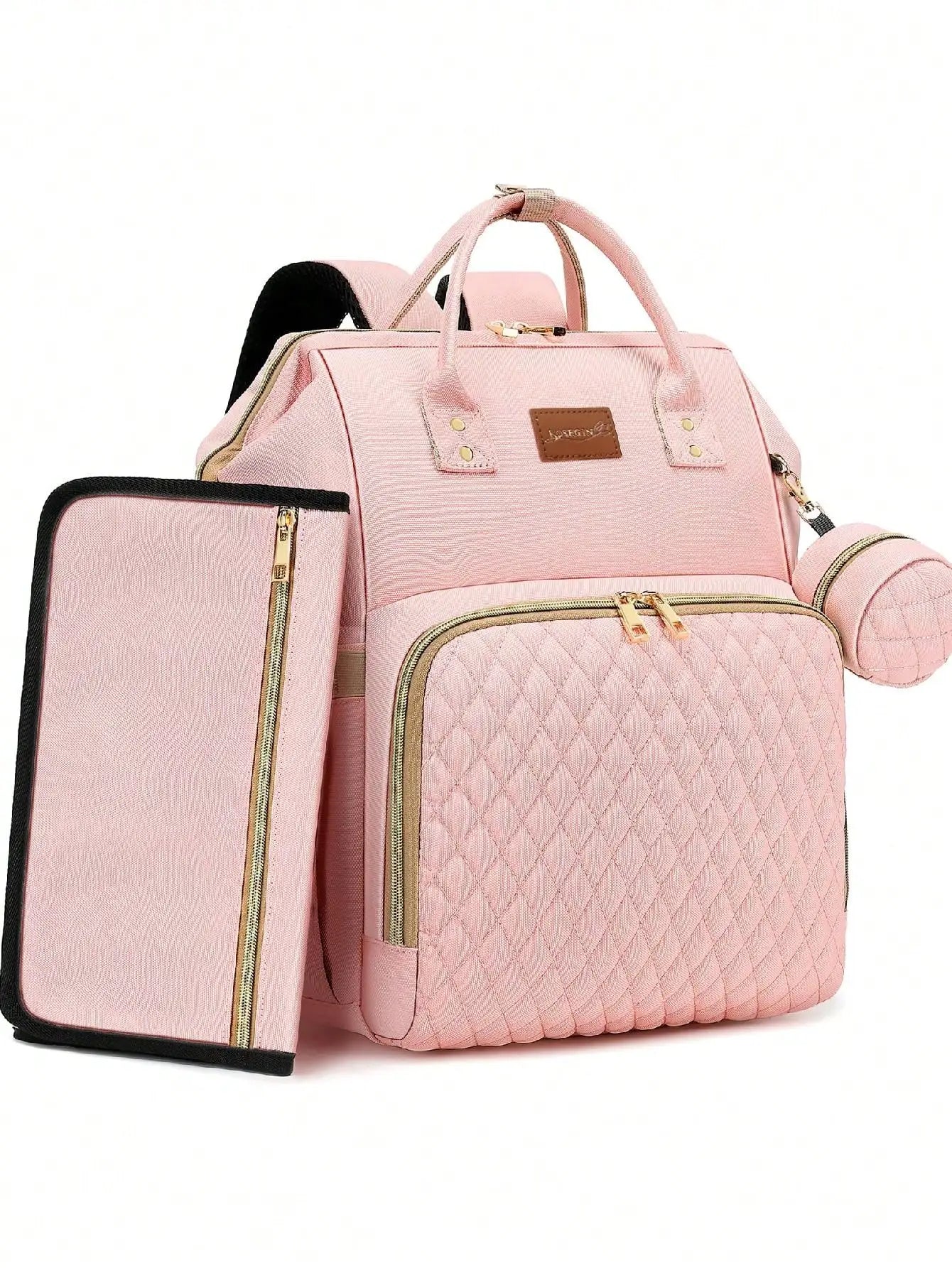 Diaper Bag Backpack With Changing Pad