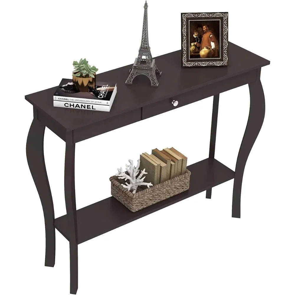 Chic Accent Sofa Entryway Table