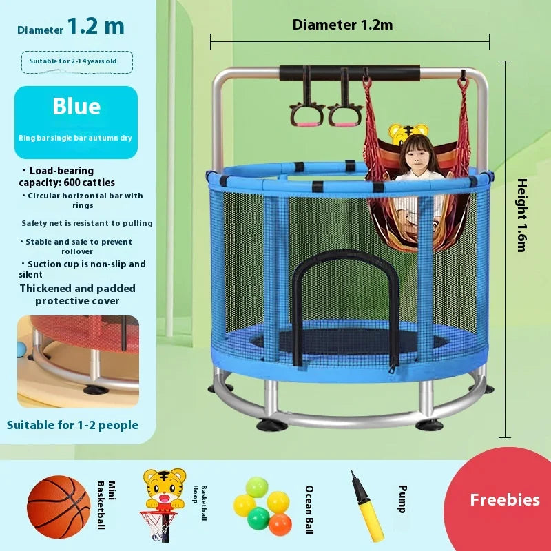 Children's Indoor Trampoline 3-10 Years