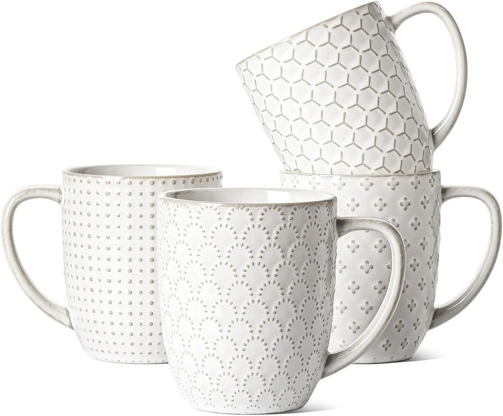 Set Of 4 16 oz Tea Cups