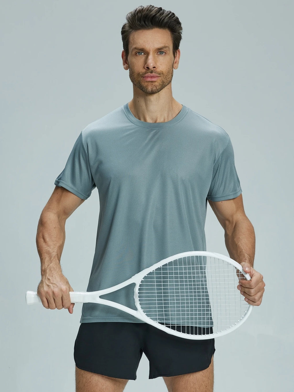 5 Pack Men's Leisure  Multicolor Short-sleeved