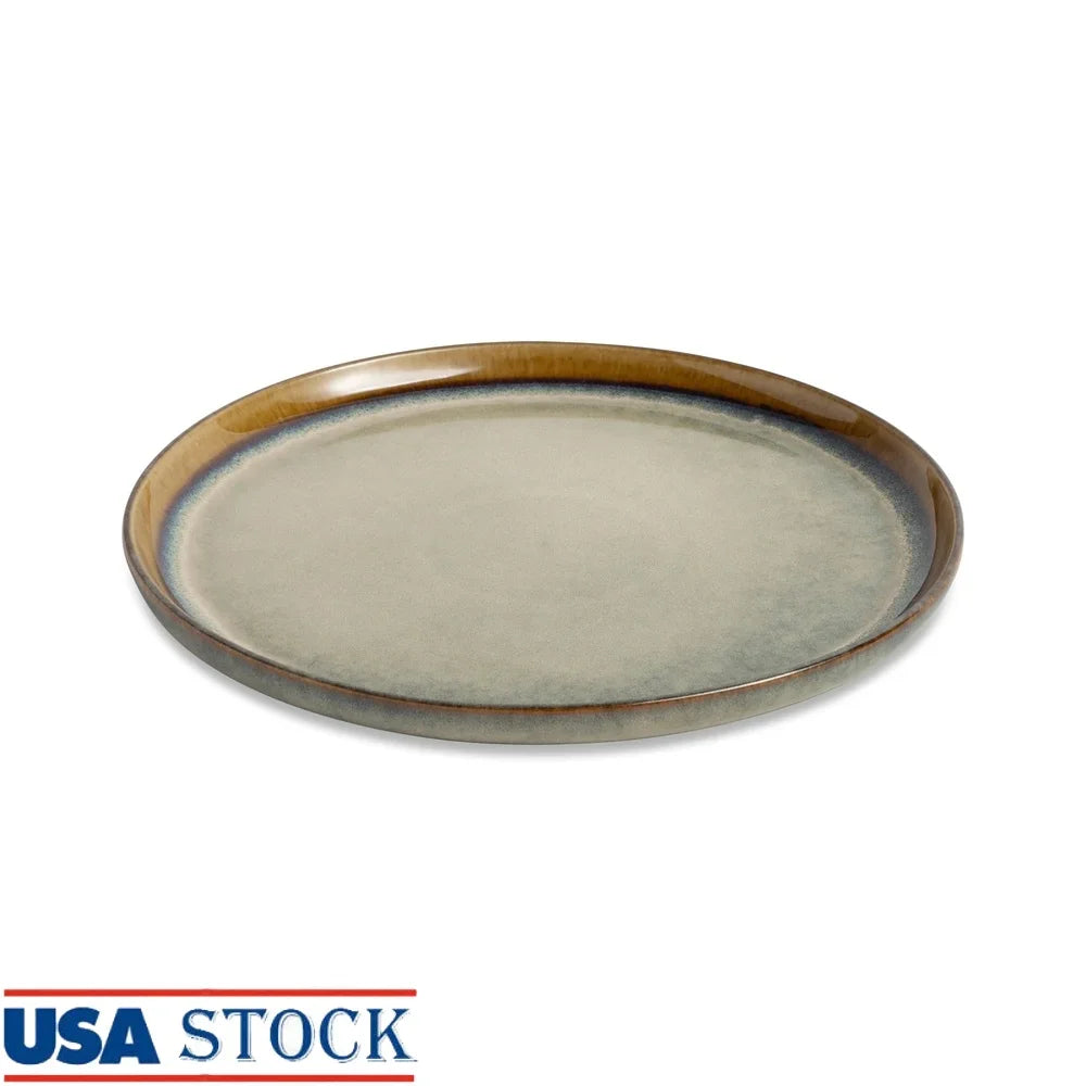 Ceramic Round Salad Plate