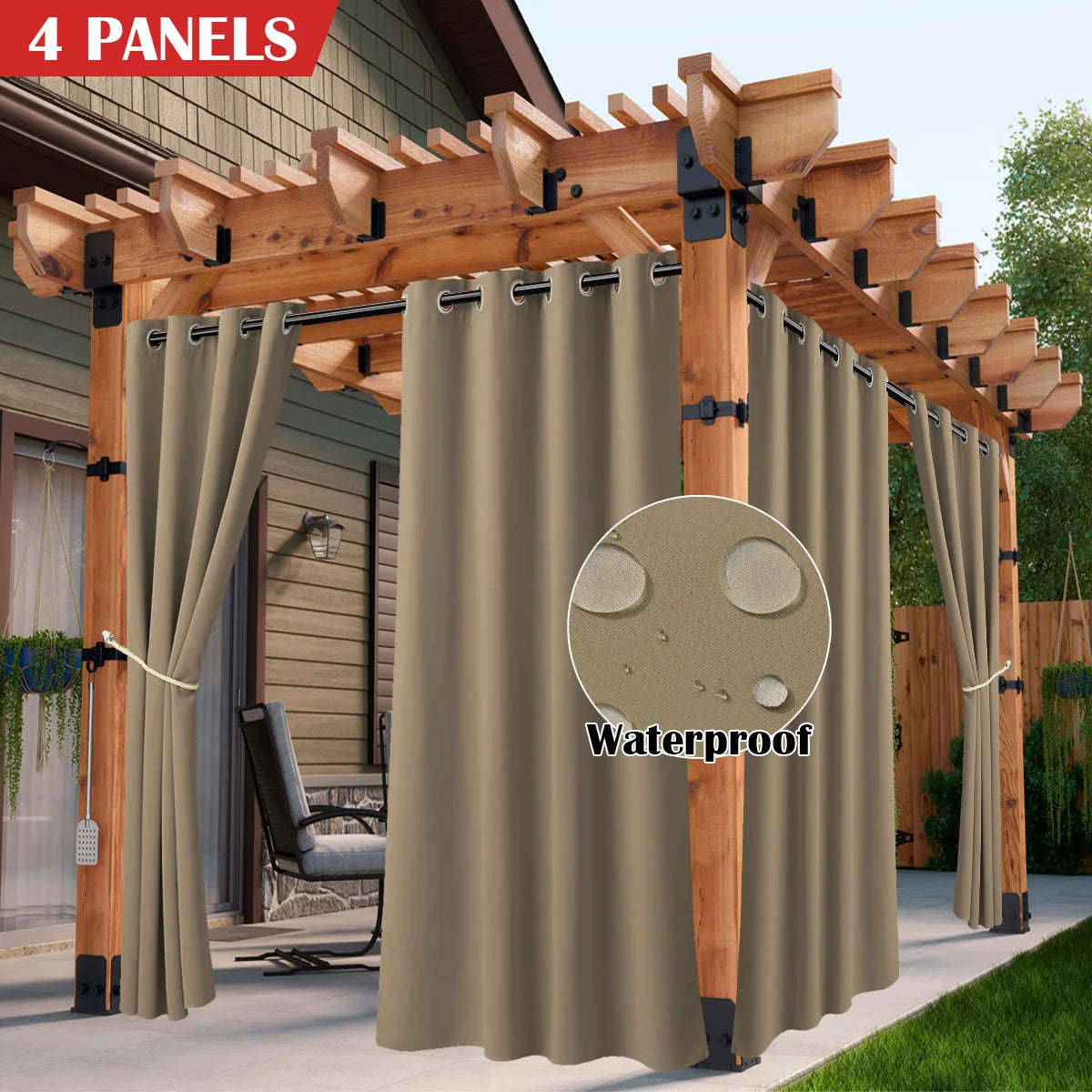 Outdoor Waterproof  Curtains