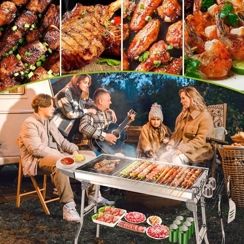 Stainless Steel Outdoor Kebab Grill