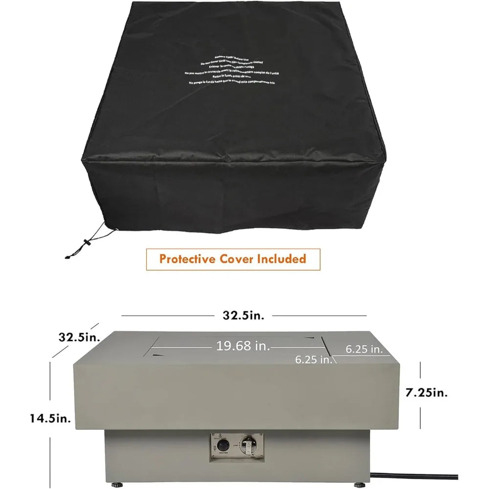 Propane Fire Pit Table,