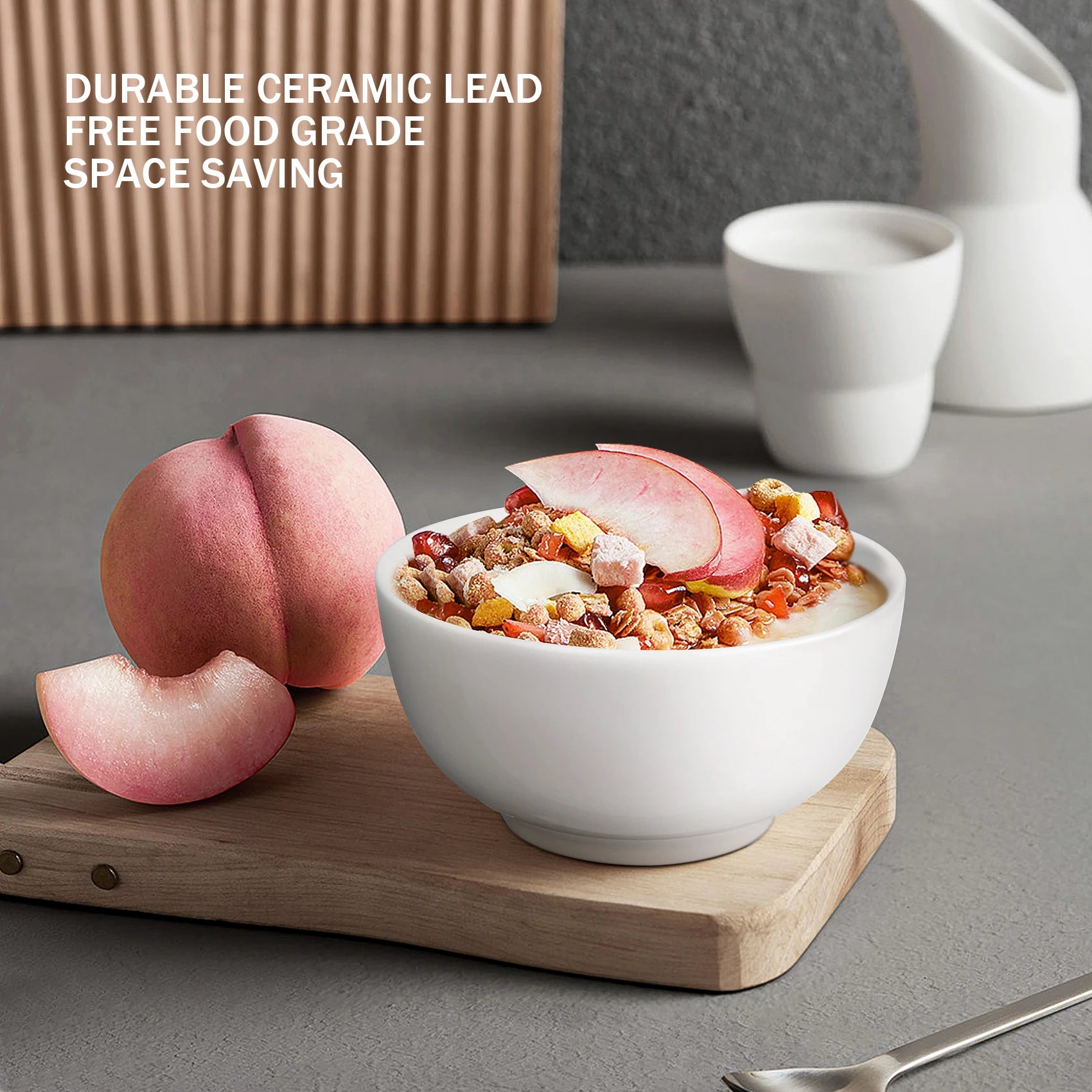 10 Ounce Porcelain Bowls