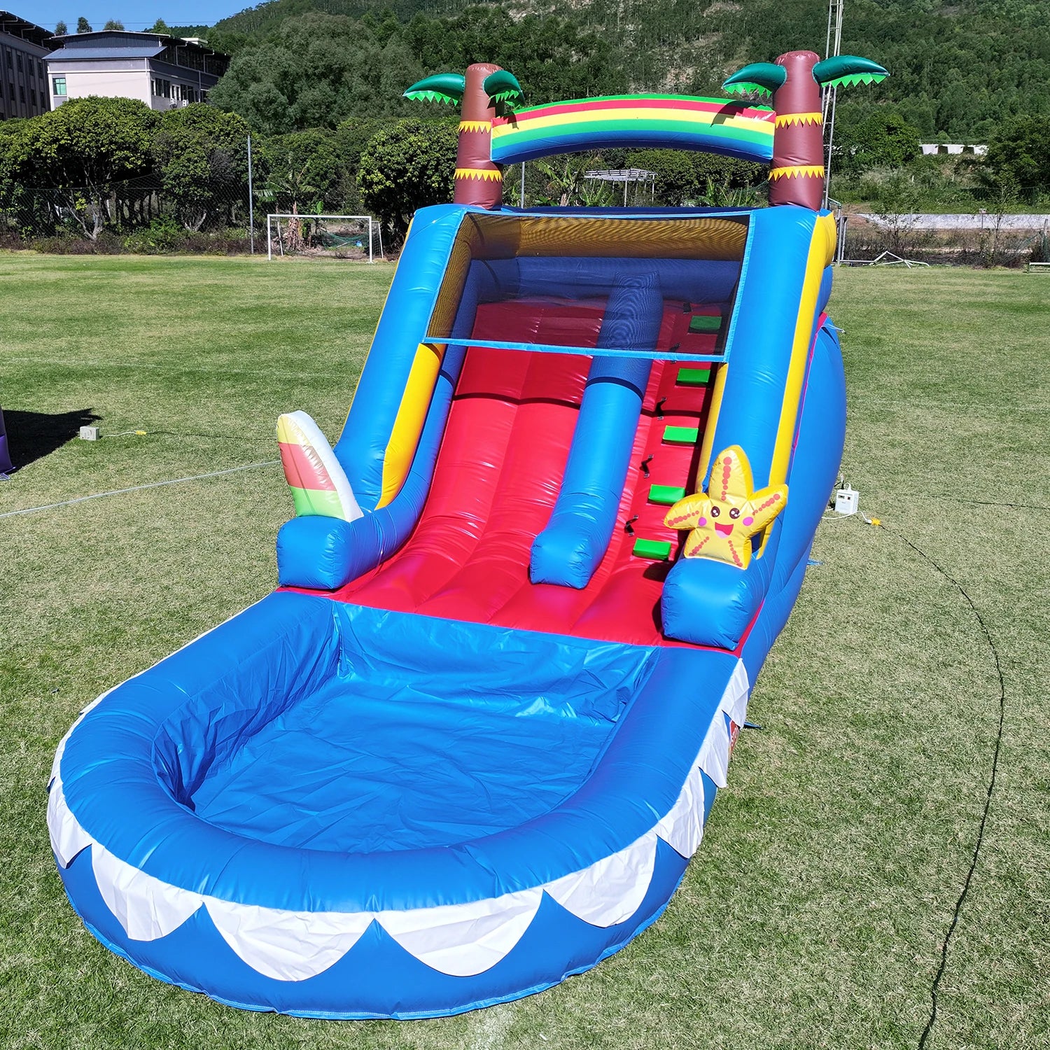 Commercial Inflatable starfish water slide