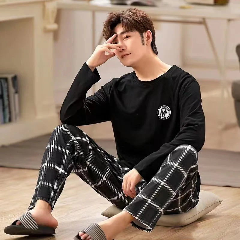Men's Autumn Pajamas Set