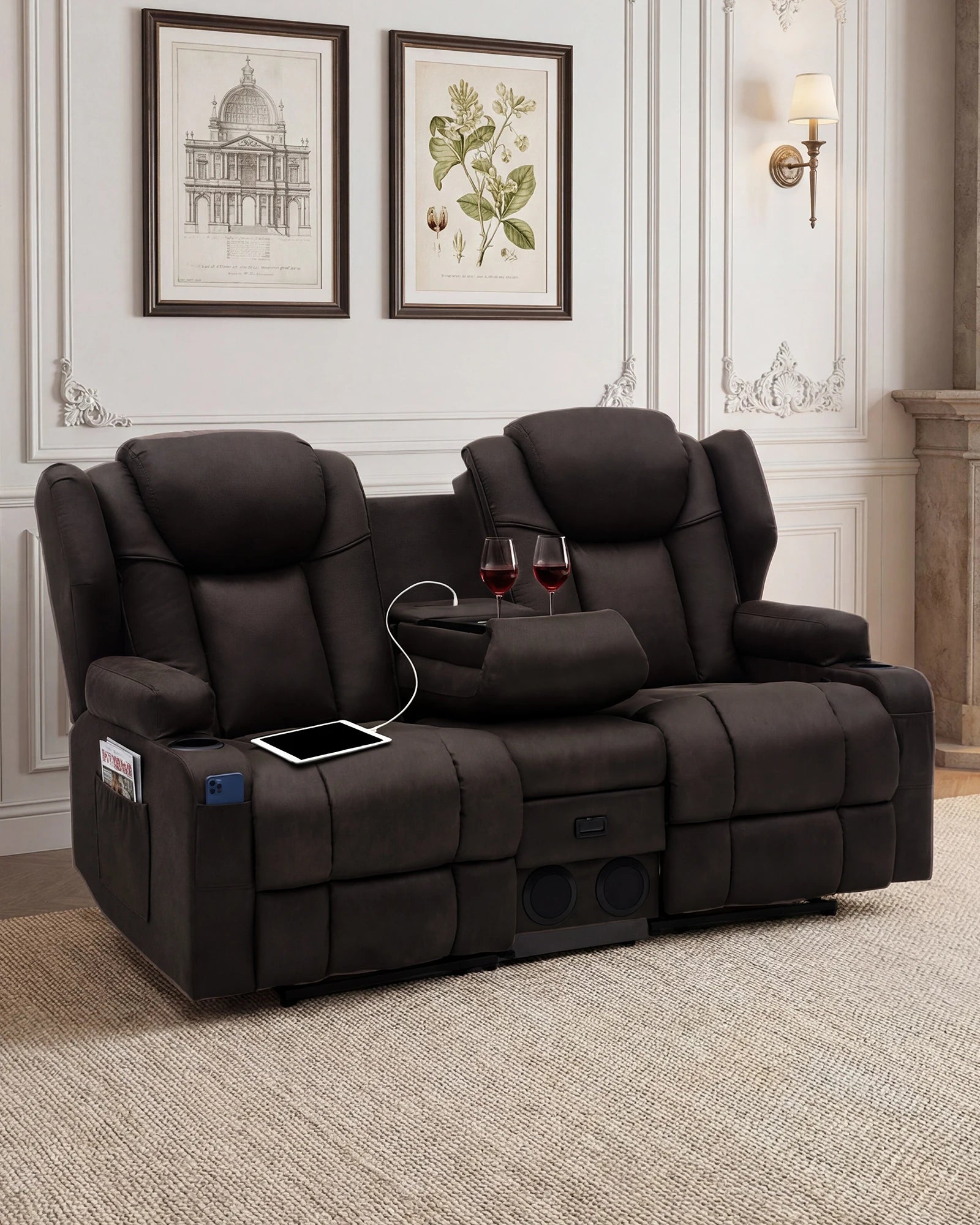 Home Theater Love Seat