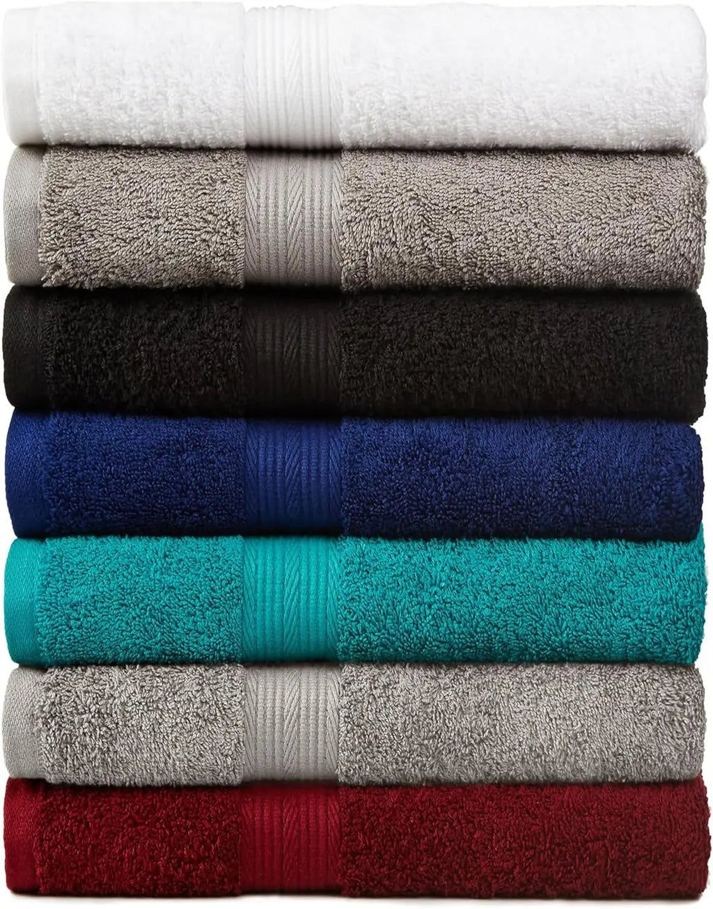 Basics 6 Piece Oversized  Bathroom Towel