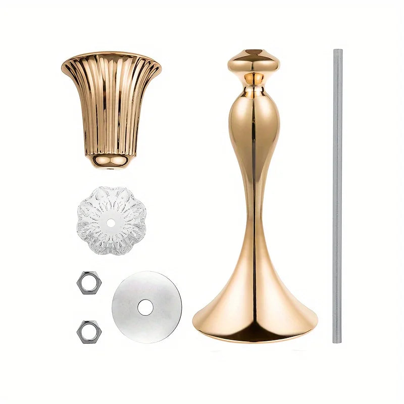 Metal Centerpiece Vases