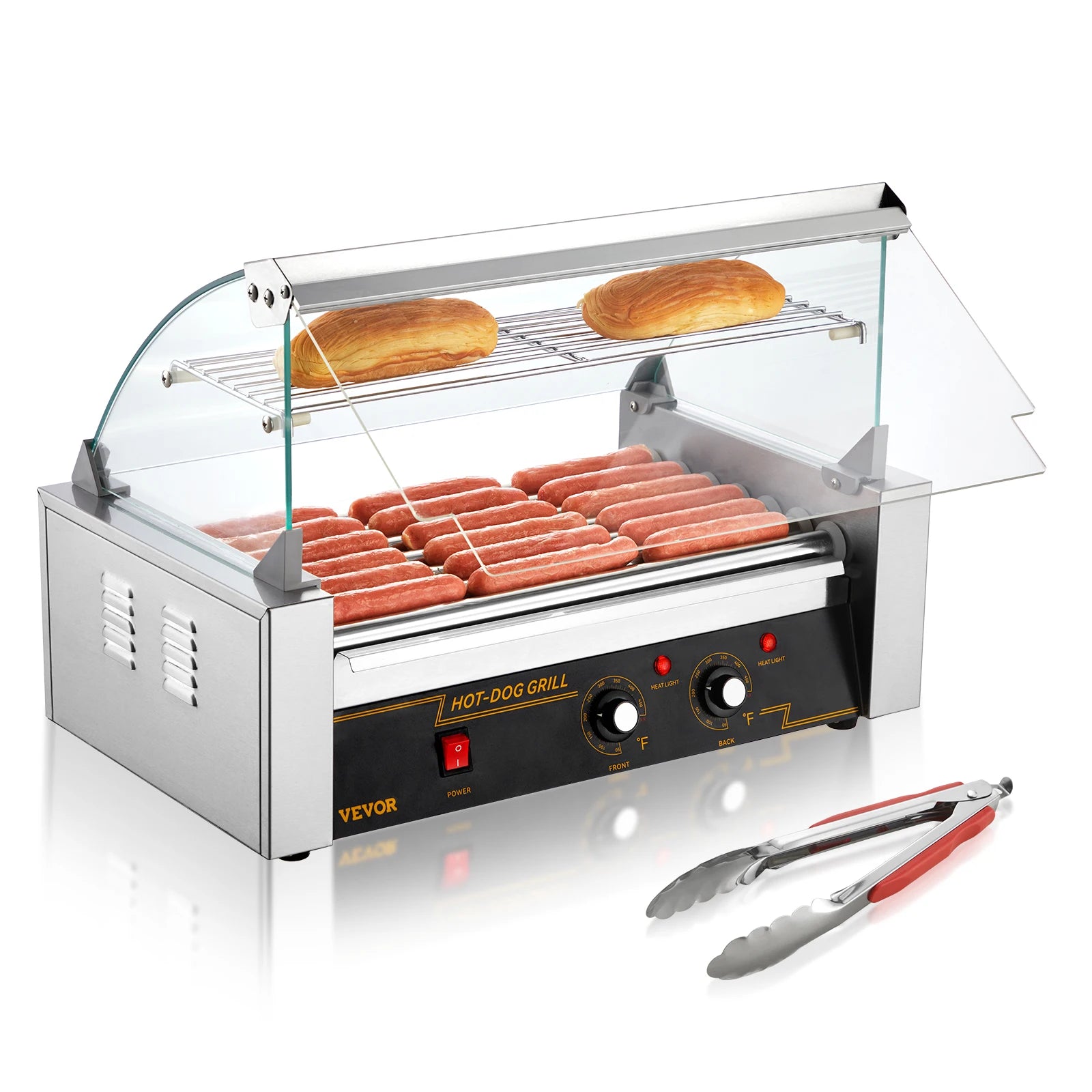 5/7/11 Rods Commercial Hot Dog Roller