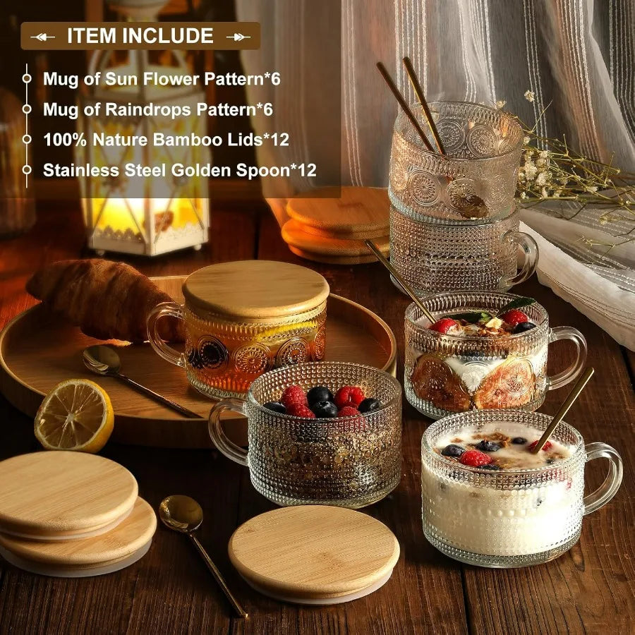 Set Irish Vintage Coffee Mugs