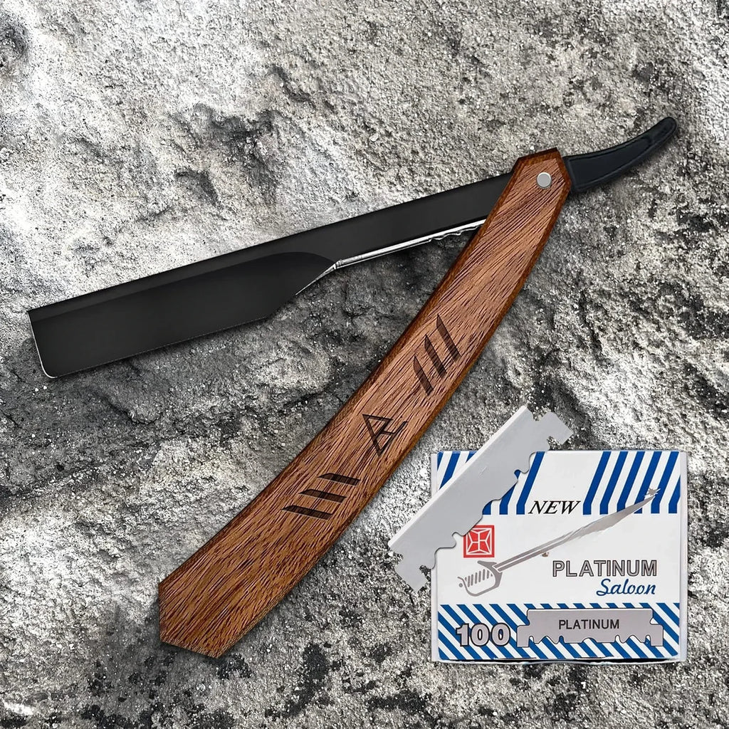 Professional Barber Razor w  /100 Single Edge Blades