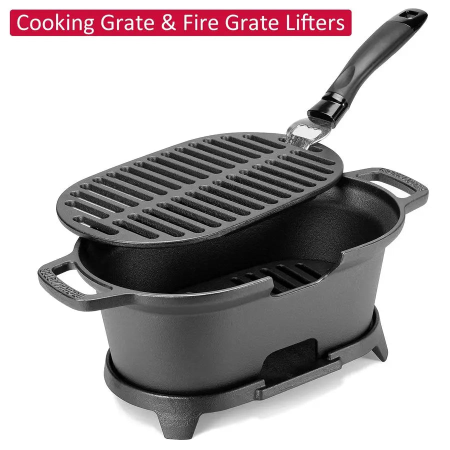 Cast Iron Hibachi Grill