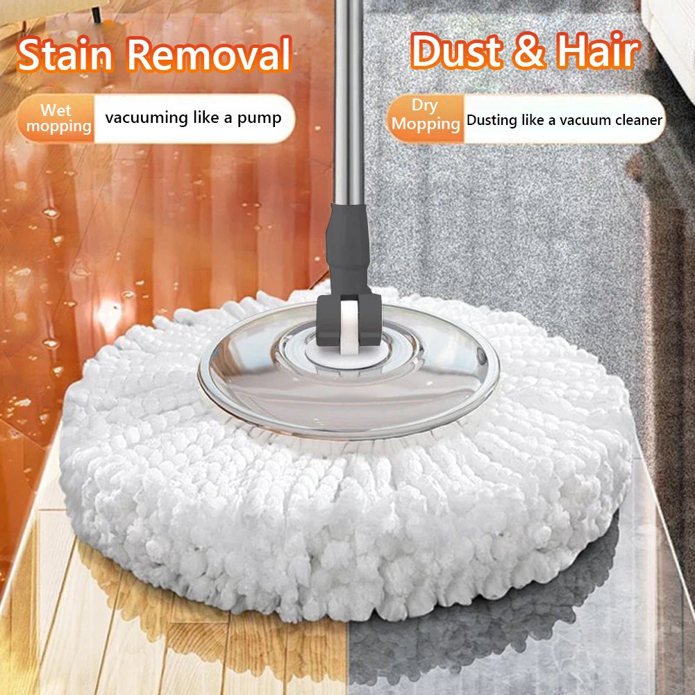 Spin Mop Bucket 6 Microfiber Refills