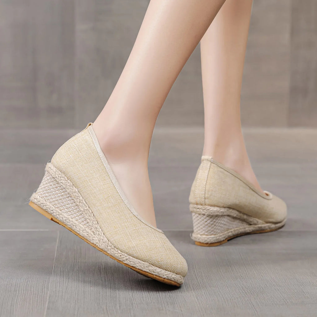 Casual Slip-On Pumps