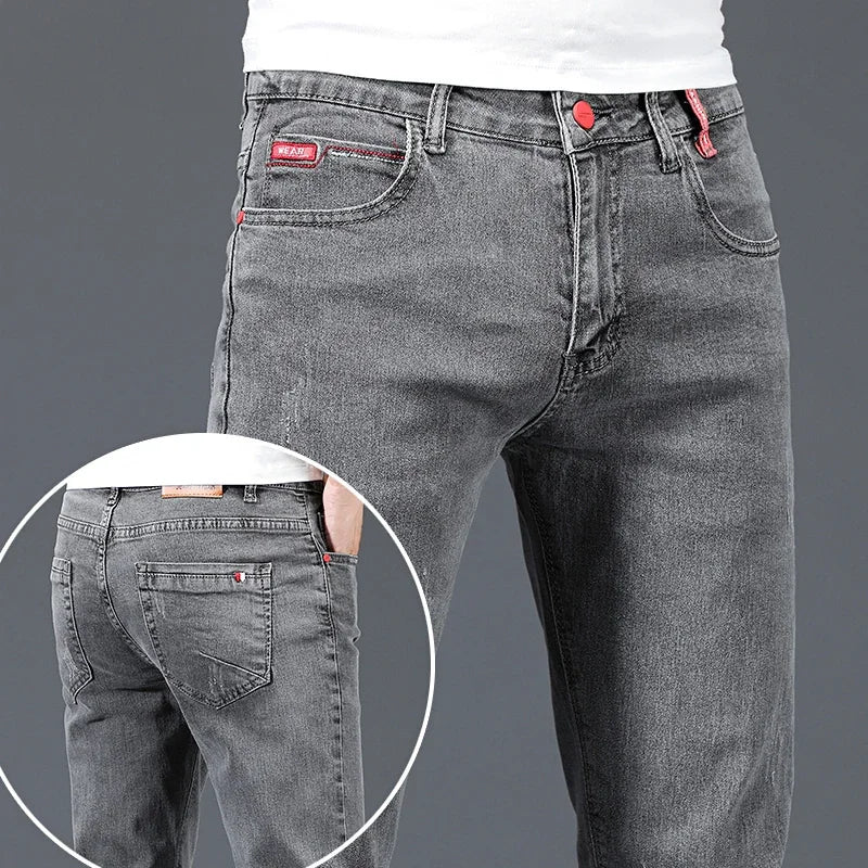New Men's Cotton Jeans