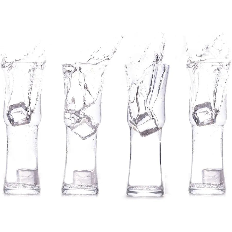 Tall 12 Handcrafted Cocktail Glass Set