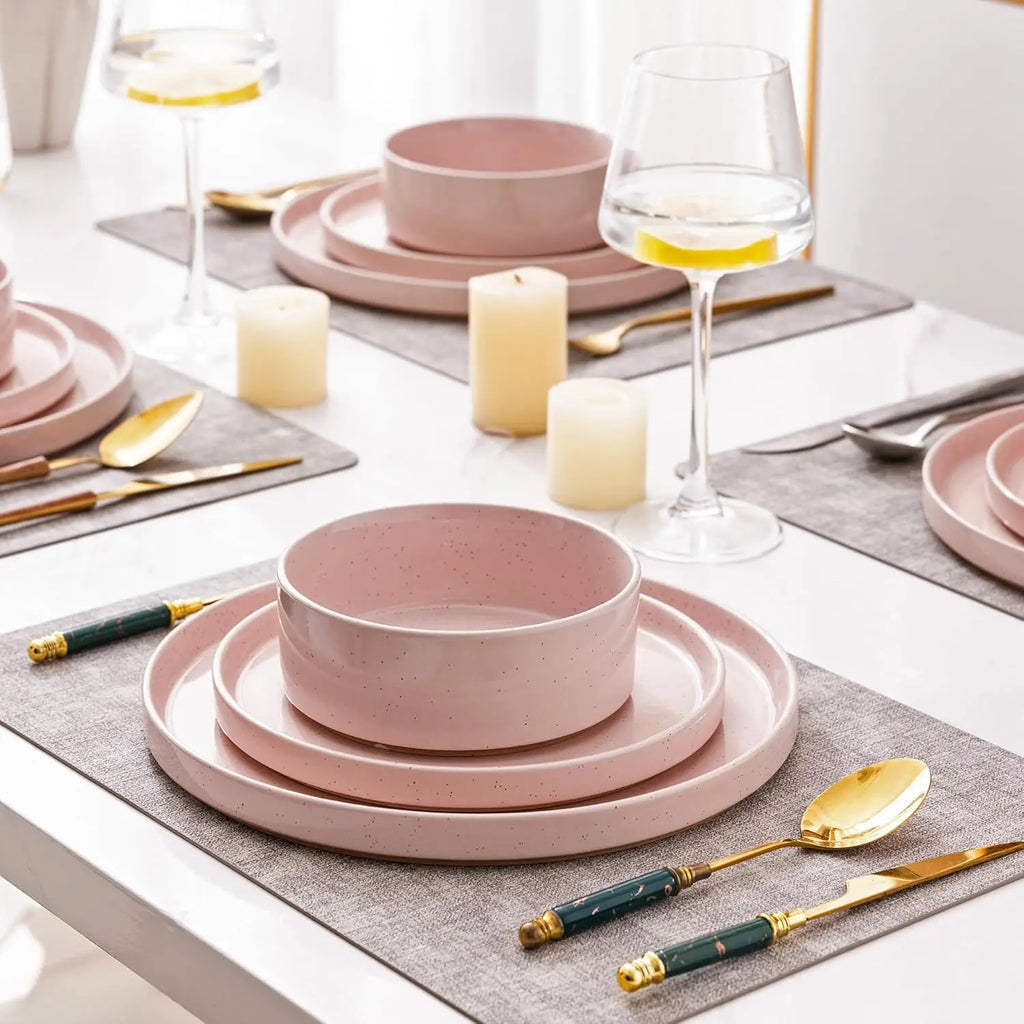 Ceramic Dinnerware Set for 4,