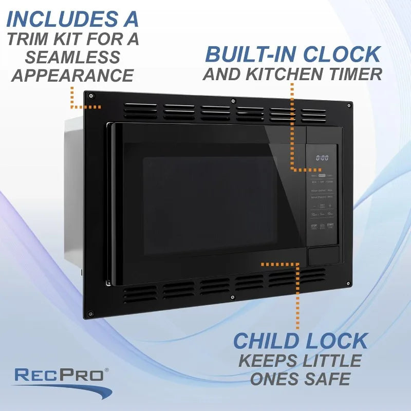 Kitchen Air Fryer & Convection Microwave with Trim Kit