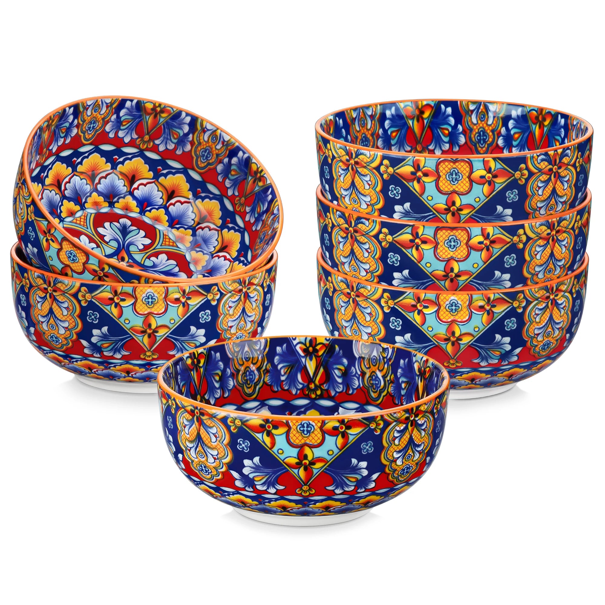 6/12 Piece Cereal Bowls Set 28 Oz