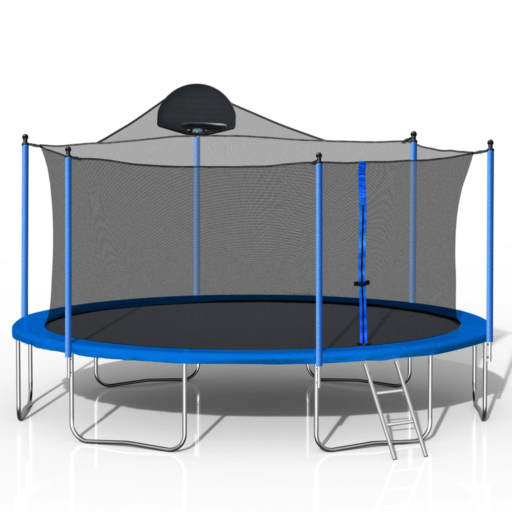 Trampoline 14 Ft  With Backboard