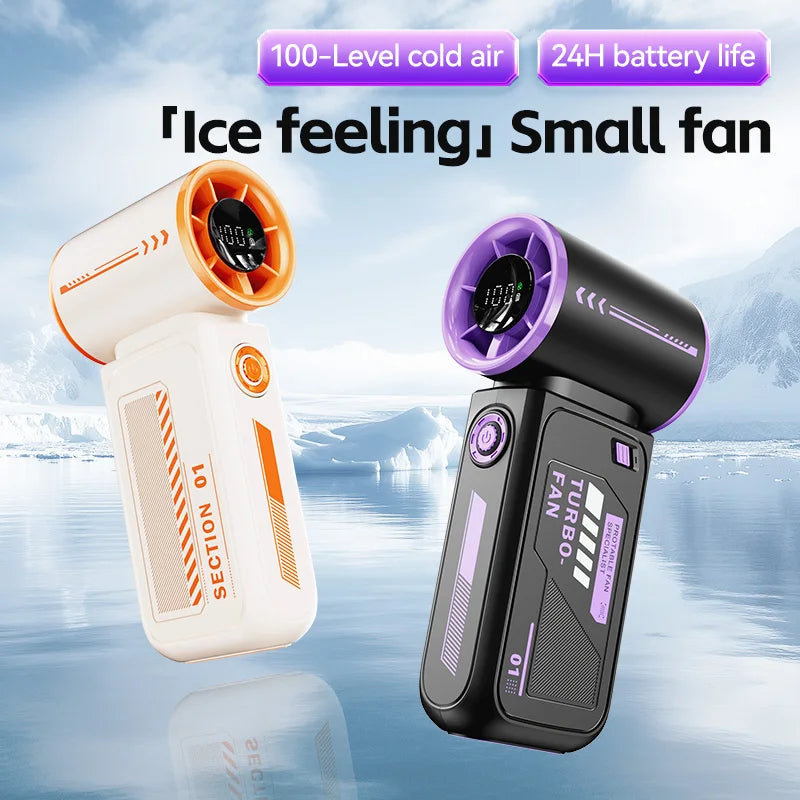 New High Speed Turbo Air Handheld Fan