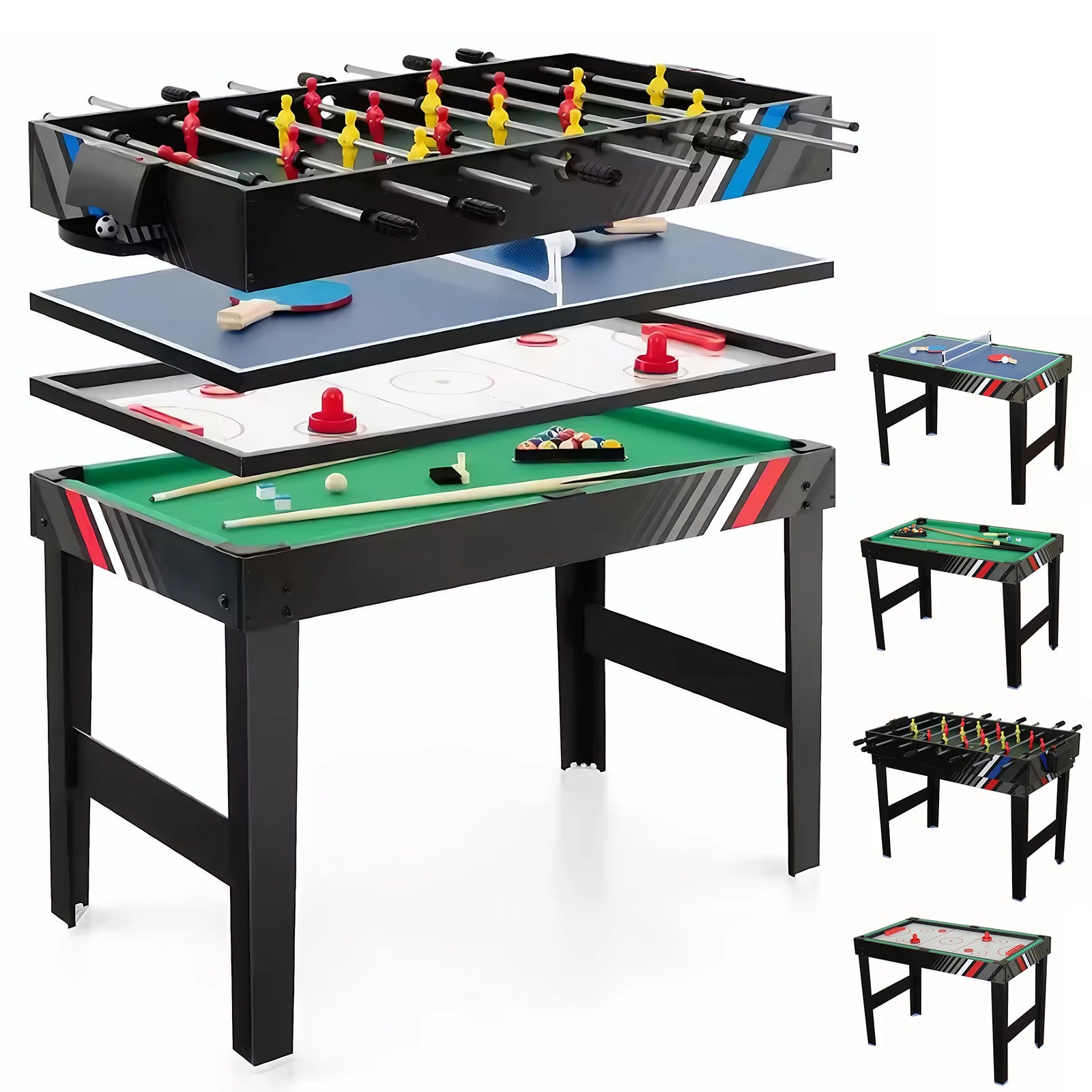 Game Table 4 in 1 for Friends & Family
