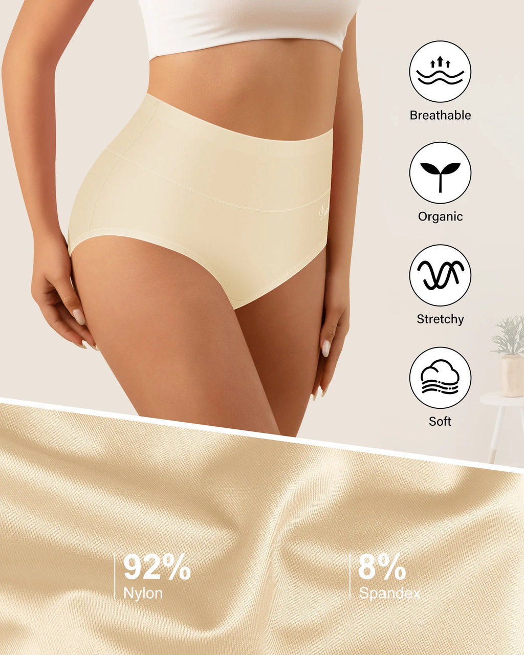 High Waisted Underwear