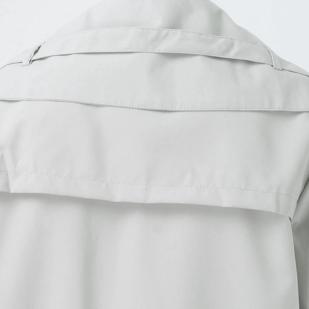 Casual Lapel Button Up
